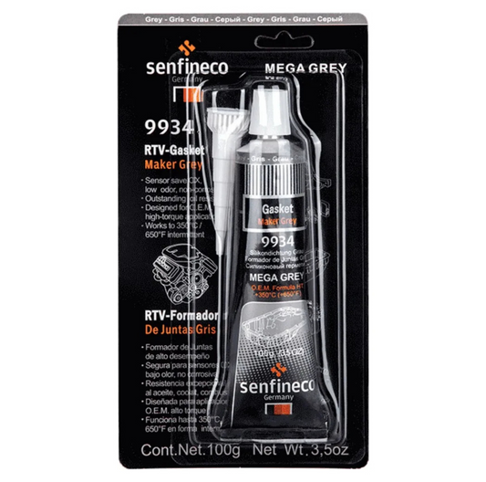 SILICONA GRIS ALTA TEMPERATURA SENFINECO